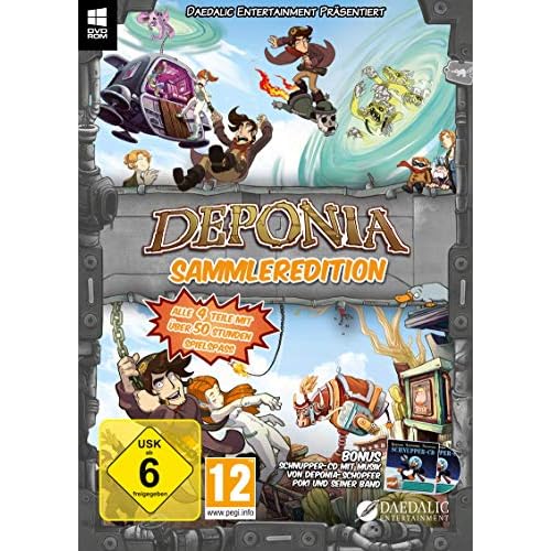 DEPONIA Sammleredition (alle 4 Teile in einer Edition)