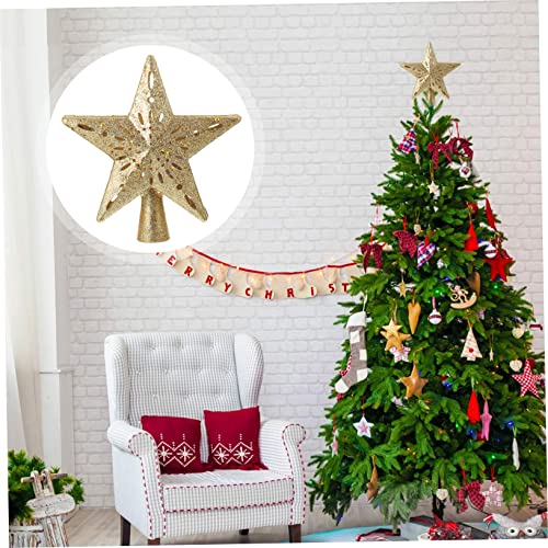 DOITOOL 2 Unidades Topo Da Arvore De Natal Projetor De Enfeite De Árvore Estrela Da Árvore Do Projet