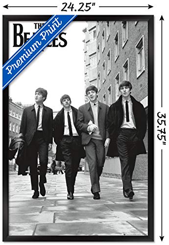 Trends International The Beatles - In London Wall Poster, 22.375" X 34", Black Framed Version #TOP2