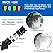 BNISE 70mm Portable Refractor Telescope & HD Binoculars, Fully Coated Glass Optics, Ideal Telescope for Kids Beginners, with Adjustable Tripod Smartphone Adapter Moon Filter and Carry Bag