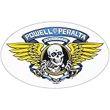 Powell Peralta Single Winged Ripper Sticker Blue