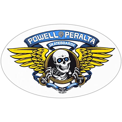 Powell Peralta Single Winged Ripper Sticker Blue