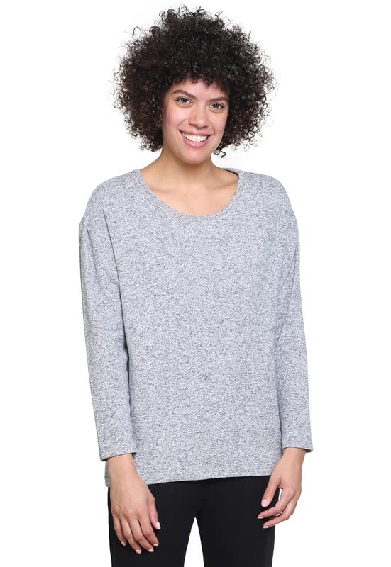 Image of LA CERA Women's Pullover Top, Comfortable Long Sleeve Sweatshirt