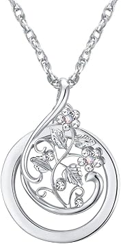 CLARA 6X Magnifier Necklace Magnifying Glass Pendant Optical Lens with Chain Jewelry Loupe for Seniors Elders Aged Reading Increase Vision