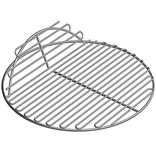 Seleware Sus304 Stainless Steel Hinged Cooking Grate, Barbecue Grill Care Fits For Most 19 Inch Charcoal Kettle Grills Like Weber, Char-Broil And Other Grills #TOP11