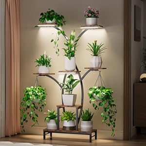 Plant Stand Indoor with Grow Lights...