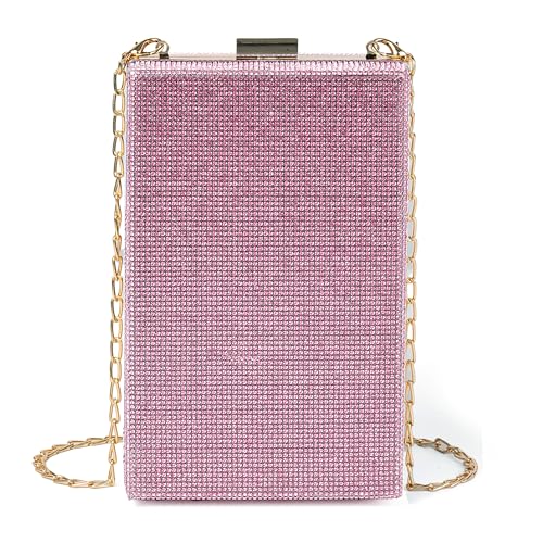 Image of Women Retro Crossbody Bag Rhinestone Fun Unique Evening Clutch Purses for Women