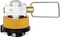 Vista 6 de LIXADA Gas Saver Plus, Cambiador de convertidor de gas, tanque plano de recarga, adaptador de conversión, válvula de adaptador de gas de camping