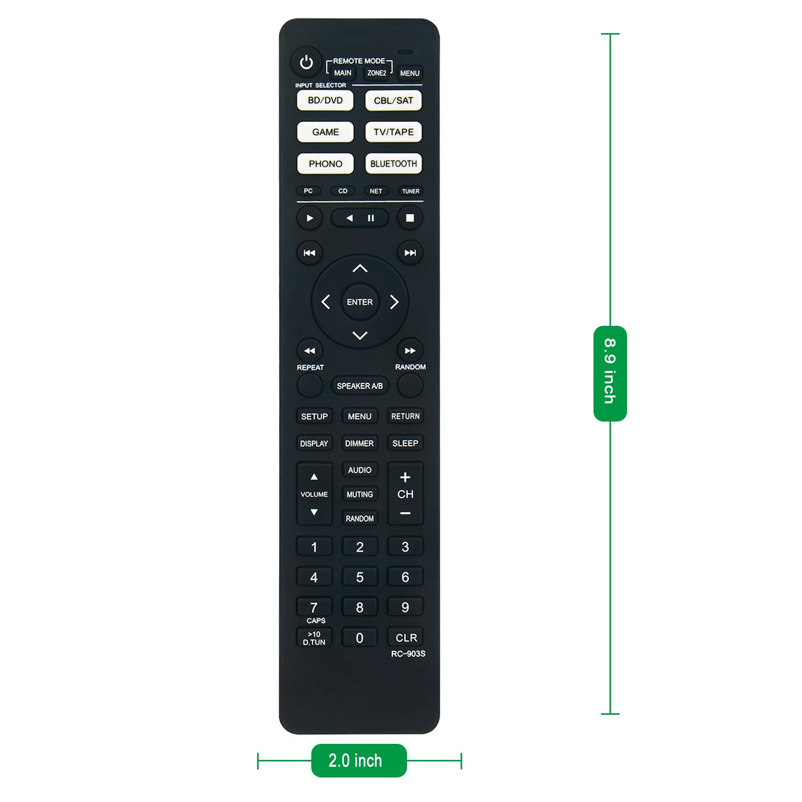 Amazon.com: RC-903S AV Receivers Replace Remote Control