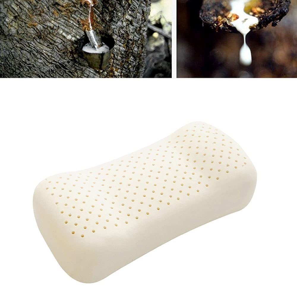 Reisekissen aus Naturlatex – Tragbares Nackenstützkissen, leichtes und kompaktes Design, ideal für Nackenentlastung und Entspannung auf Reisen