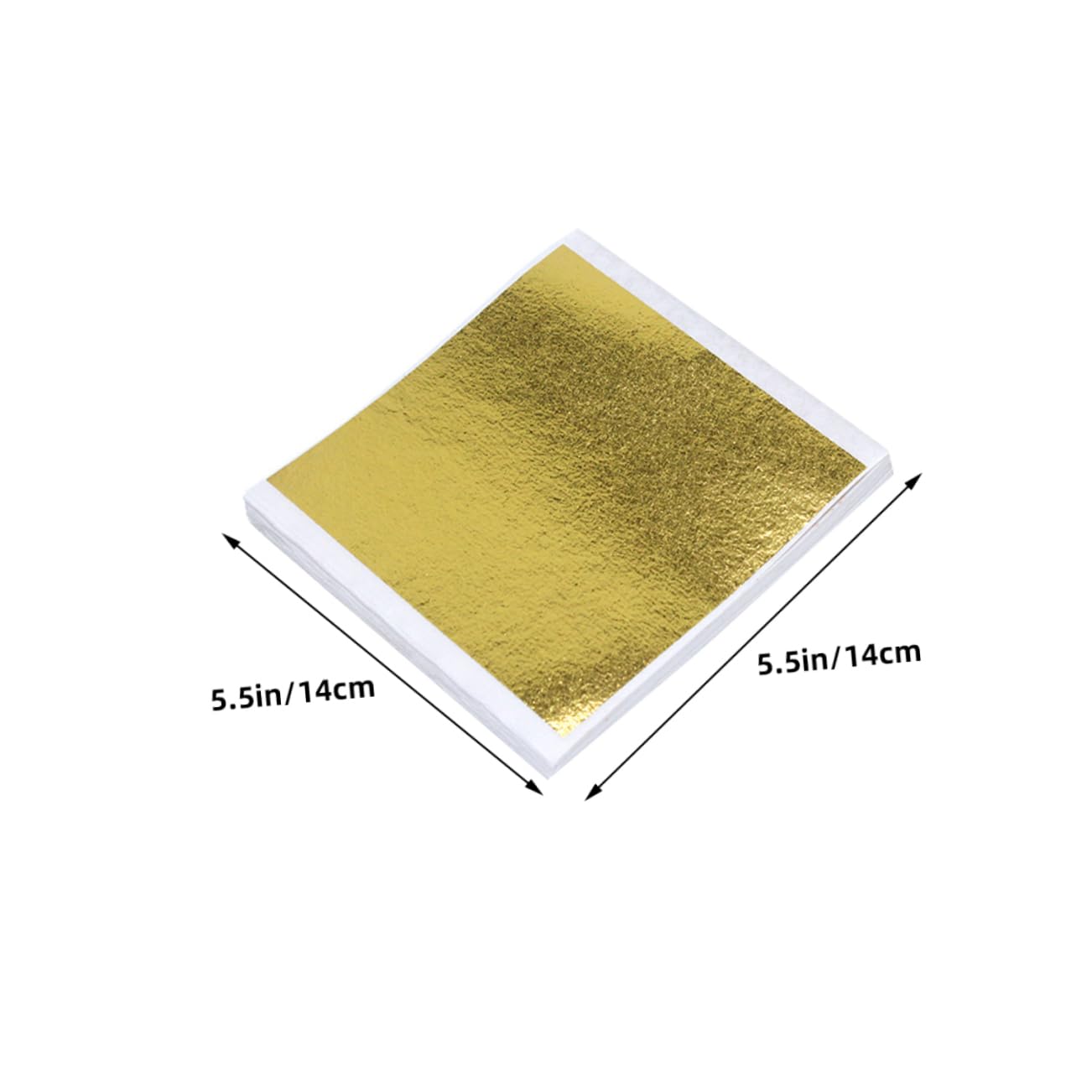 Beatifufu 14x14cm Craft Foil Sheets Bulk Pack of Imitation Flakes for Art and Dec