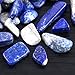 Swpeet 1 Pound Lapis Lazuli Small Tumbled Chips Stone Gemstone Chips Crushed Pieces Irregular Shaped Stones Crystal Chips Stone Perfect for Jewelry Making Home Decoration
