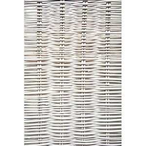 Legacy Decor 3 Panel Wicker Screen Room Divider Antique White Finish 67" High x 48" Wide Legacy Decor 3 Panel Wicker Screen Room Divider Antique White Finish 67 High x 48 Wide