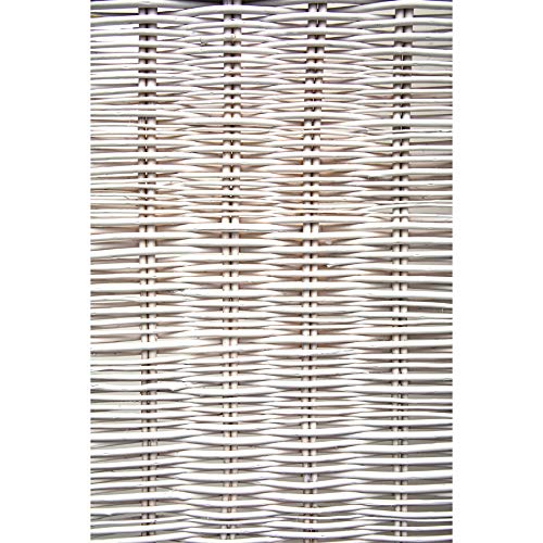 Legacy-Decor-3-Panel-Wicker-Screen-Room-Divider-Antique-White-Finish-67-High-x-48-Wide Legacy Decor 3 Panel Wicker Screen Room Divider Antique White Finish 67 High x 48 Wide