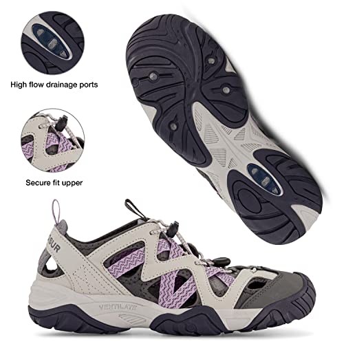 ZeroXposur Womens Umpqua River Sandals - Closed Toe Sandals for Women - Hiking Sandals for Women3