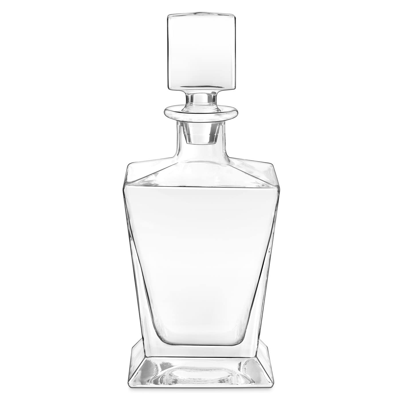 Maverton Caraffa Per Whisky 800 Ml In Vetro Con Tappo Ermetico – Regalo Elegante Per Uomo O Donna, Compleanno O Anniversario