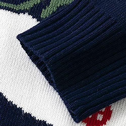 Toddler Girl Boy Christmas Sweater Baby Snowman Crewneck Long Sleeve Pullover Blouse Kids Xmas Autumn Winter3