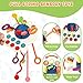 Baby Toys 6-12 Months,5 in 1 Montessori Toys for Babies 6-12 Months,Pull String Infant Teething Toys,Stacking Rings,Color Shape Sensory,Suction Cup Spinner Toys for 6-9-12 to 18 M+ Birthday Gifts