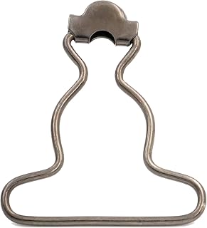 Amanaote 1.5" Inside Bottom Size Dungaree Fastener Overall Clip Suspender Buckle