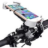 バイク用 スマホホルダー 自転車 スマホ ホルダー スタンド スマートフォン振れ止め 脱落防止 多機種対応 角度調整 脱着簡単 強力な保護