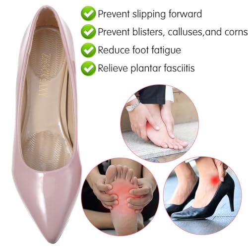 2 pares plantillas gel transparentes para tacones mujer miniatura 6