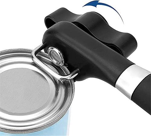 Miniatura 5 de Abridor de latas Herramientas de cocina profesional Abrebotellas Cuchillo manual de mano Abrelatas Abrelatas Abrelatas de corte lateral Abrelatas