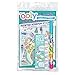 OOLY Happy Pack, Scented Scratch Stickers + Glitter Wand Pen + Sticky Tabs - Unicorn & Mermaid Party