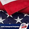 American Flag for Outside 3x5, Anti-Tear in Strong Winds US Flag, Durable Heavy Duty Polyester American Flags, Waterproof and Fade Resistant USA Flag for Outdoor #3