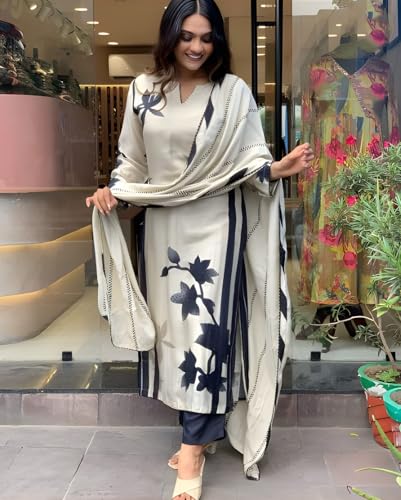 women anarkali dress alia cut kurti salwar suit pant and dupatta 3pc set for women kurti dress