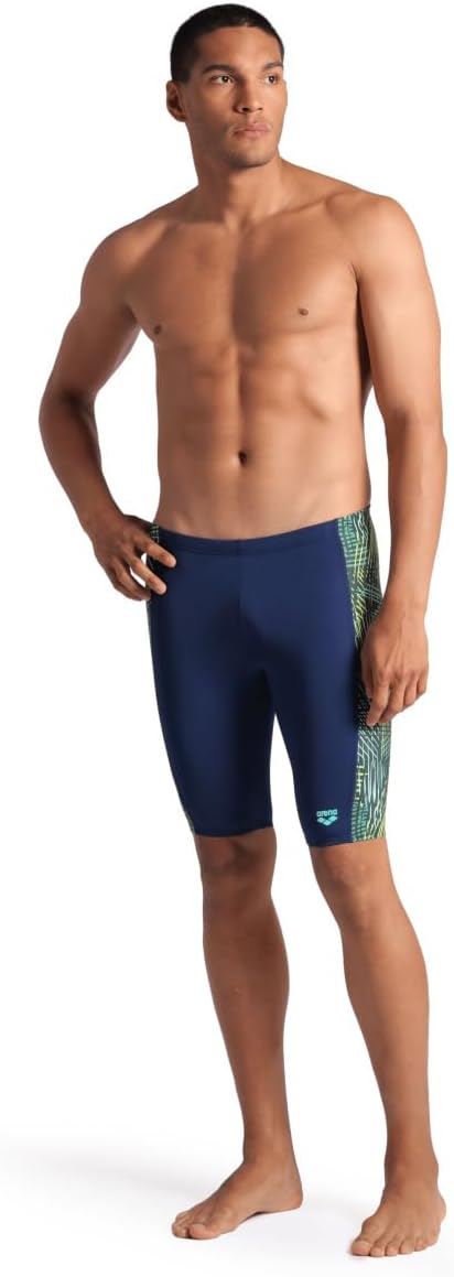 Arena Mens Arena Performance Men's Energy Swim Jammer Knee-Length Training Swimsuit - Image 6