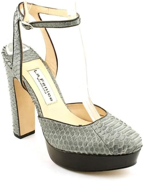 La Fenice Houston Womens Animal Print Leather Platforms Heels Shoes New