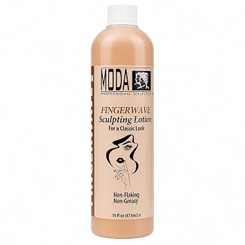 MODA Hair Sculpting Lotion Firm-Flex Hold Styling & Finishing Treatment | Sulfate-Free, Alcohol-Free, Cruelty-Free | All Hair Types, Color-Safe | Humidity-Proof, All-Day Hold | 16 oz