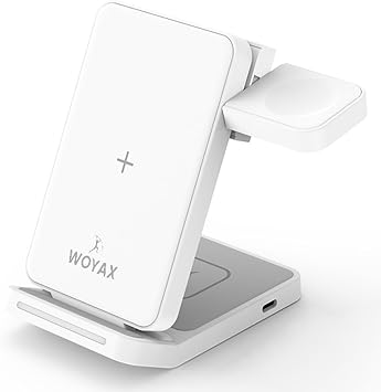 Woyax Wireless Kablosuz  arj Stand  Katlanabilir Huawei Watch iPhone Android Telefon Saat Kulakl k Uyumlu
