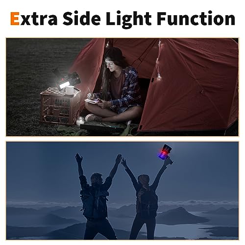 Lampe de poche LED rechargeable pour ne plus manquer de batterie en camping