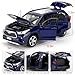 LOVEPOSELY Compatible for 1/32 Highlander SUV Diecast Model Car, Collectible Zinc Alloy Toy Car with Lights and Sounds, Pull Back Vehicles Toy for Adults Kids Birthday Gifts Decoration (Blue)