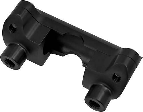 Miniatura 3 de YHMTIVTU Elevadores de manillar de motocicleta de 2 pulgadas de alto, 1.25 pulgadas, kit de abrazadera superior para Harley Touring negro