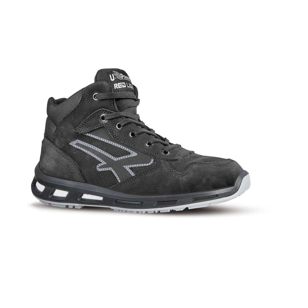 U-Power Red Lion Lift, Safety Shoes, High, Lightweight and Flexible, Anti perforation, Anti Puncture, with Infinergy Insert, with Aluminium Toe Caps (Grey 46)