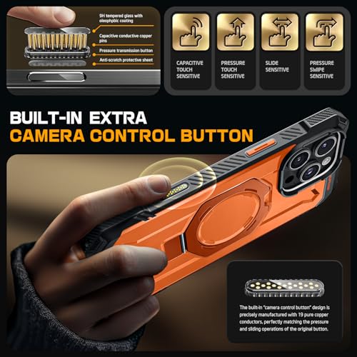 SUPCASE for iPhone 16 Pro Case with Camera Control Capture Button, Magma by SUPCASE - Used condition - Image 3