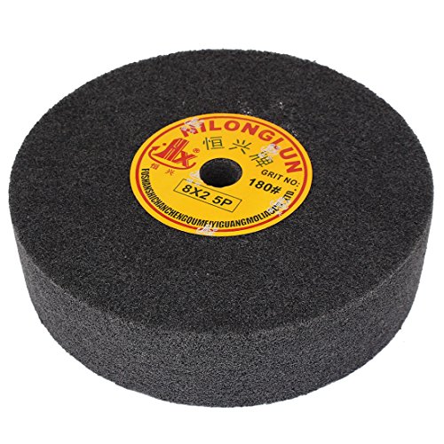 uxcell a16012600ux0194 8 inches 2 inches Thick Nylon Fiber Wheel Abrasive Polishing Disc