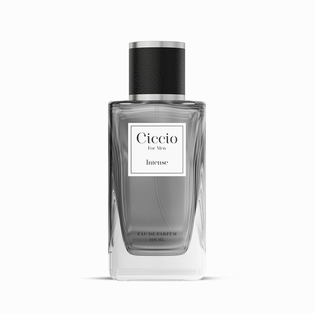 Intense Eau De Perfume for Men with Bergamot, Mandarin, Rosemary, Sage, and Amber | Premium Long Lasting Woody, Aquatic Fragrance Scent|Perfect Perfume for Summer, 100ml