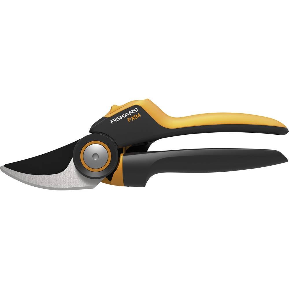 Fiskars Tijeras de podar, Cuchilla bypass y mango giratorio