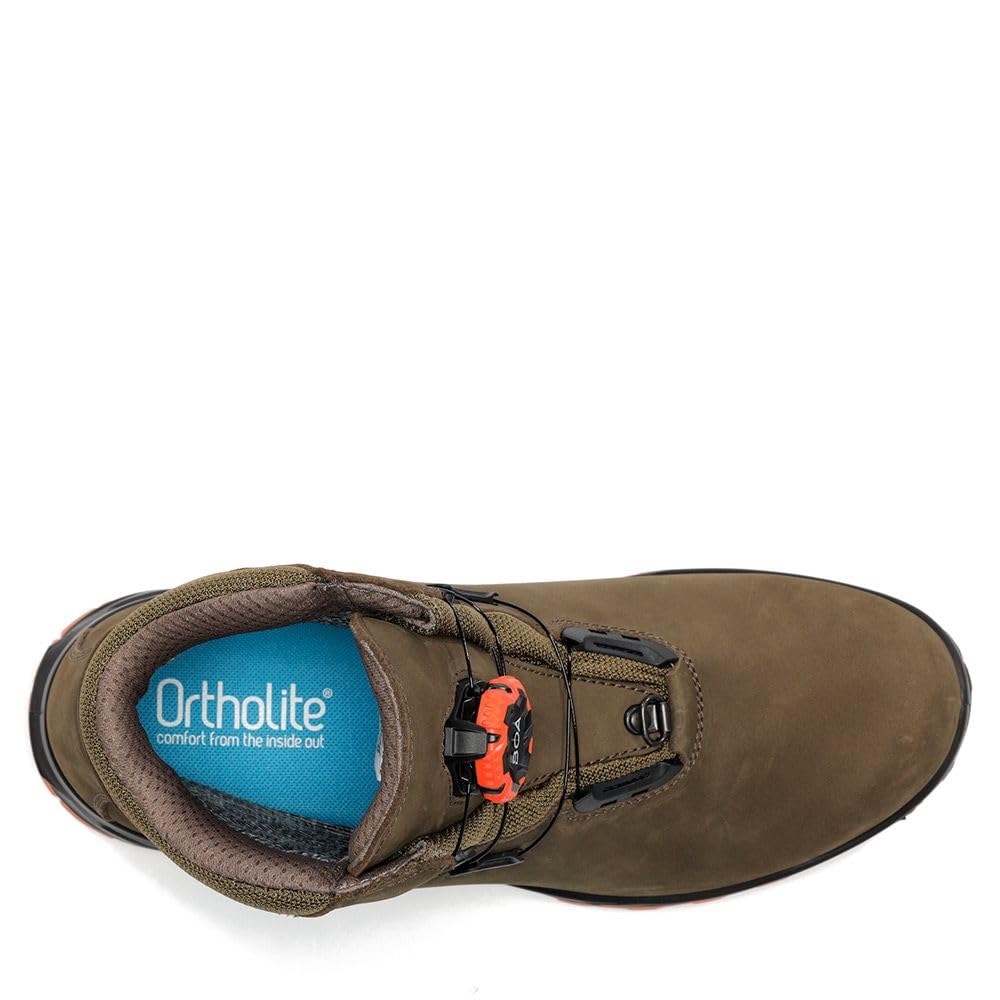 CHIRUCA - Bota Cares Boa Hi Vis - Cares Boa Hi 08 para: Hombre Color: 50 Kaki Talla: 44