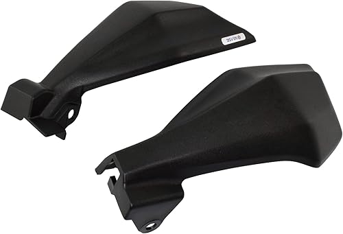 Miniatura 8 de Paramanos de motocicleta negro manillar cepillo de mano protector de freno embrague cubierta protector de flujo de aire deflector de viento