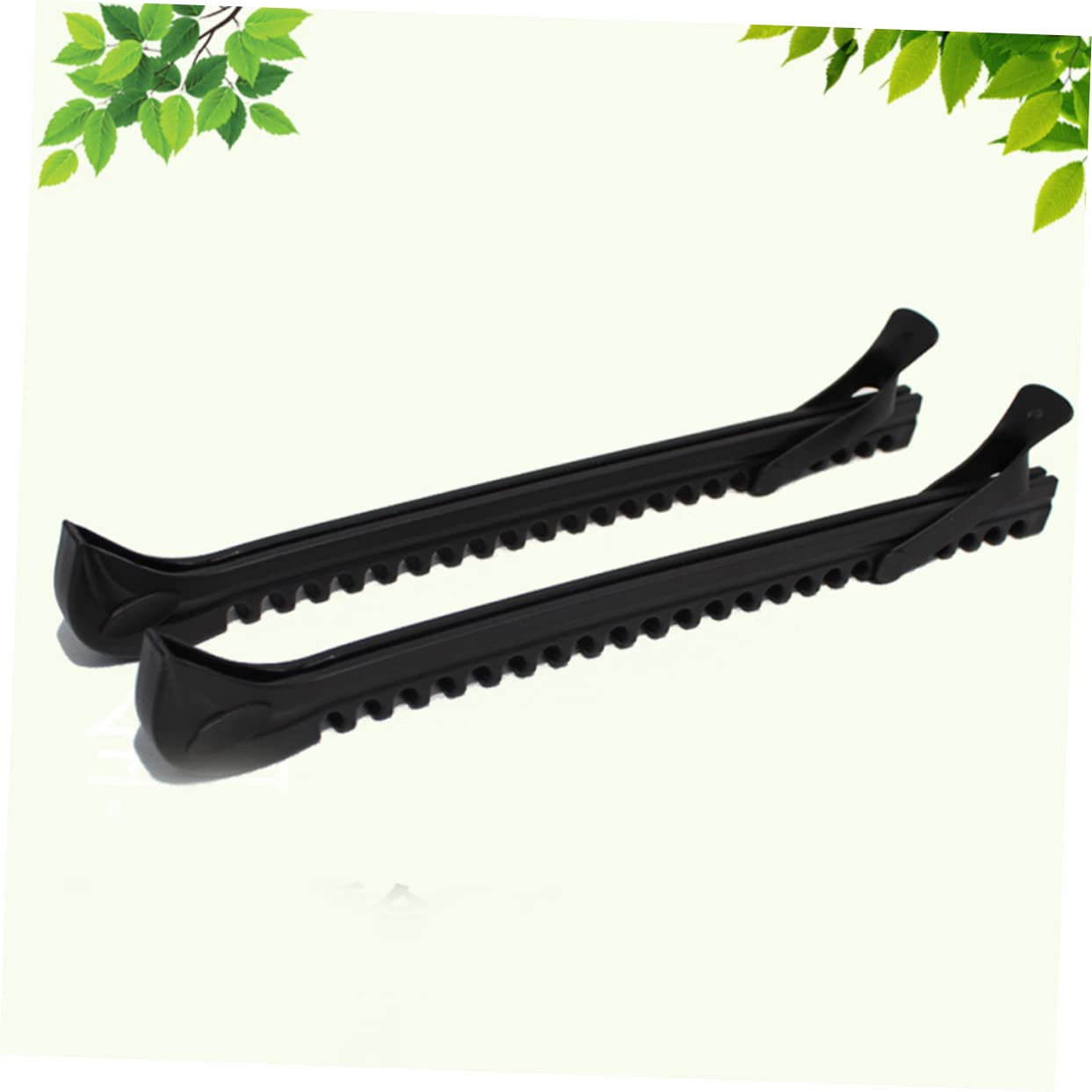 BESPORTBLE 1 Pair Ice Skate Blade Covers Wear Resistant Protectors for Ice Skating Hockey Shoes Portable Blades Guards for Figure Skates Convenient Durable Design