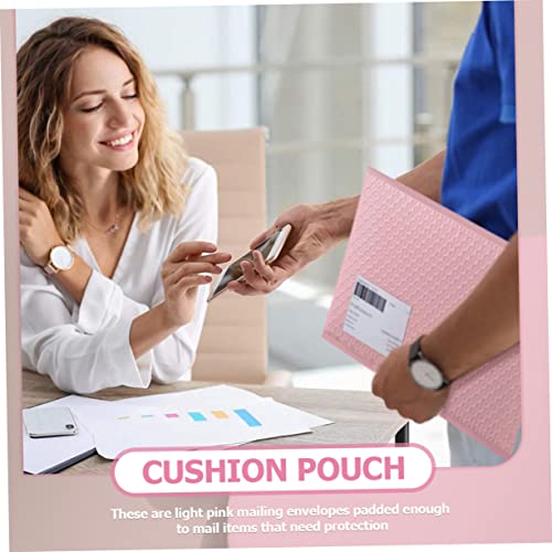 Ciieeo 25 Pçs Sacos De Bolhas Mailers Poli Acolchoados Envelopes De Bolha Rosa Envelopes Acolchoados