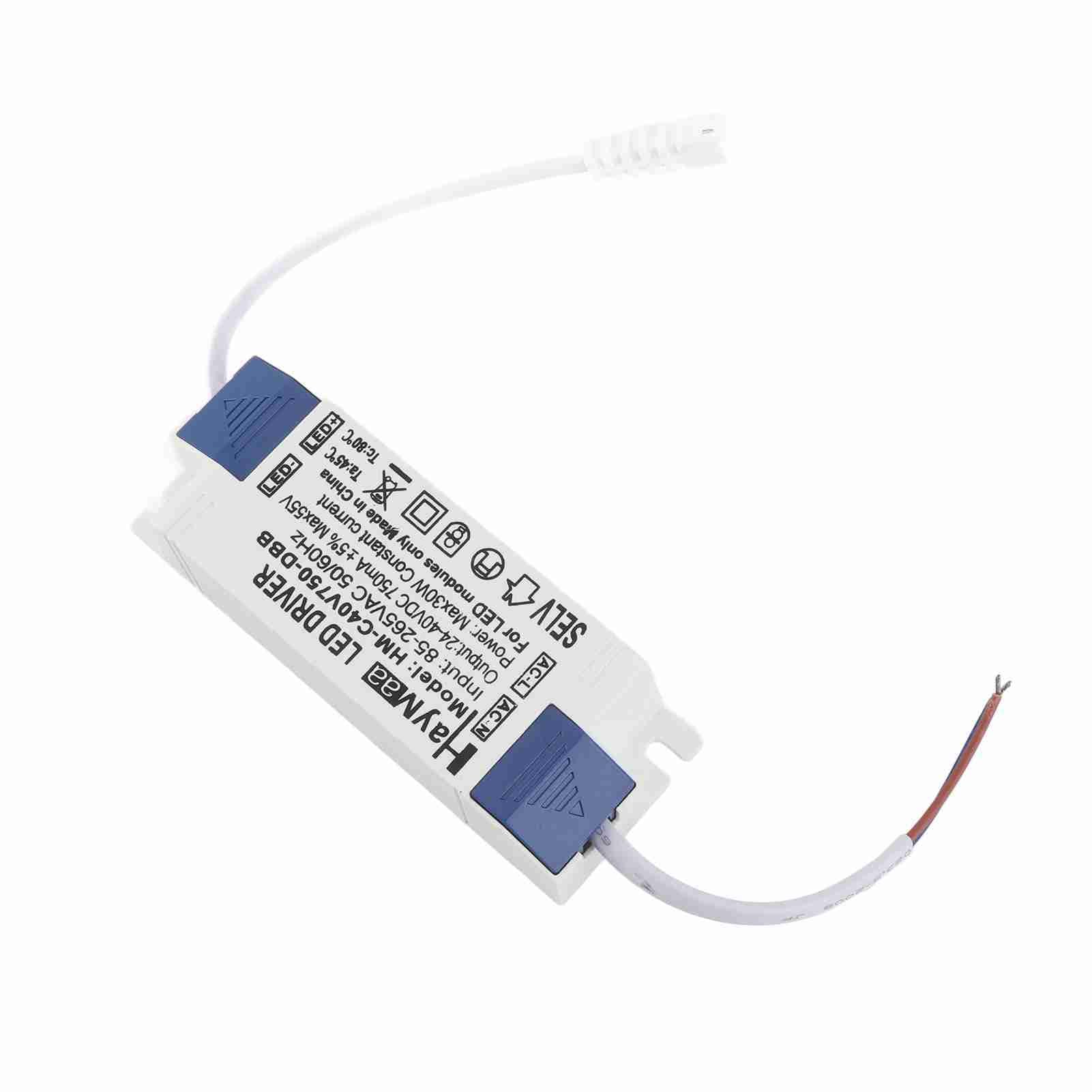 Driver LED 30 W, Corrente Costante 750 MA Trasformatore di Luce T 32 Driver LED 42 V CC 700 MA 24 V 600 MA Trasformatore 36 V 700 MA 27 42 V Ingresso AC 85‑265 V Uscita DC 24‑40
