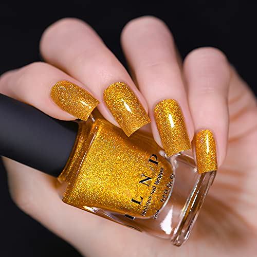 Image of ILNP Sunglow - Glowing Gold Holographic Nail Polish