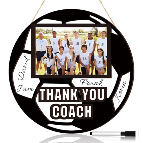 Qunclay Sports Signable Picture Frame Pen Thanks Coach Gift