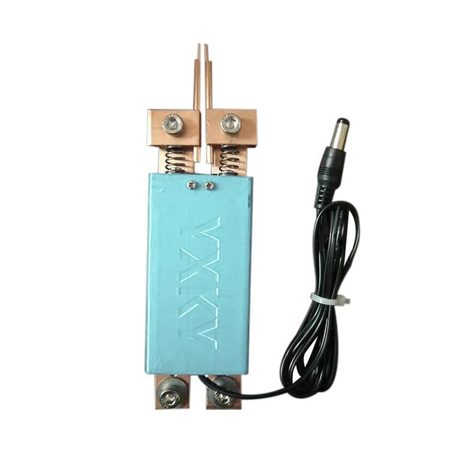 Gdbagkdqk Green Diy Spot Welding Machine Battery Handheld Pen Automatic Trigger Built-In Switch Welder Tools The Weld Is Strong(Green)