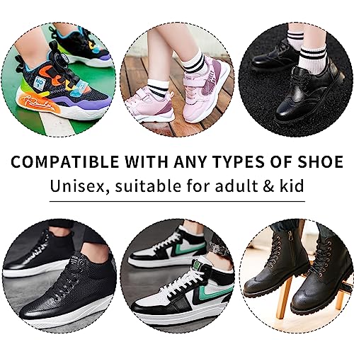 3 Paar Rund Schnürsenkel, Ø ca. 4mm Extrem Reißfest Stiefel Schuhbänder, 120 cm Länge Schwarz Elastische Schnürsenkel für Wanderschuhe Arbeitsschuhe und Trekkingschuhe